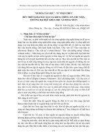 “Số hóa tài liệu” – từ nhận thức đến triển khai đào tạo tại Khoa Thông tin – Thư viện, Trường Đại học Khoa học xã hội và Nhân văn.