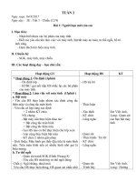 Giáo án tin học lớp 3 4 5 tuần 2