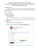 Công văn hướng dẫn kiểm tra khảo sát Tiếng Anh lớp 9