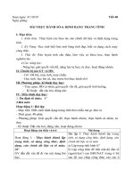 Tuần 21: Tiết 40 - BÀI THỰC HÀNH SỐ 6: ĐỊNH DẠNG TRANG TÍNH