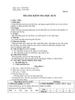 GA Đại 7 - tiết 65 - tuần 35 - năm học 2019-2020