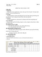 Tuần 16 - Tiết 31 - KIỂM TRA THỰC HÀNH 1 TIẾT