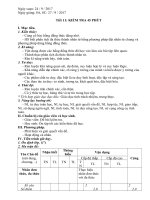 GA toán 8. tuần 6. ĐS T11 12