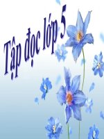 Tiếng Việt 5 - Tuần 15 - Tập đọc - Buôn Chư Lênh đón cô giáo