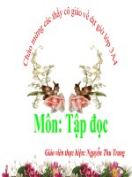 Tap doc 3- Tuan 7- Bận