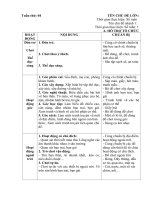 Giáo án phụ tuần 4 tôi là ai