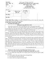 Đề kiểm tra định kì - Giữa học kì II - Khối 5 - Môn Tiếng Việt - Năm học 2018 - 2019