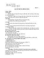 GIÁO ÁN ĐẠI SỐ 7 TUẦN 23 TIẾT 47+48