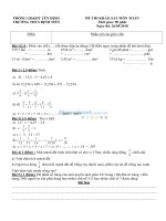 Tải Đề thi thử vào lớp 6 năm 2018 - 2019 trường THCS Định Tiến, Thanh Hóa -  Đề khảo sát chất lượng vào lớp 6 môn Toán