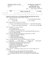Đề KTĐK - Cuối kì 1 - Khoa -Sử - Địa 5 - TH Gia Thuỵ - 2017 - 2018