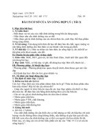 GIÁO ÁN CÔNG NGHỆ 6 TUẦN 21 TIẾT 39+40