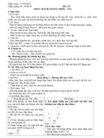 Giáo án hình học 9 tiết 15 16 17- Tuần 9