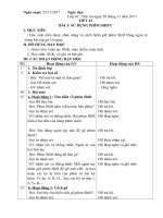 Giáo án Tin học lớp 4 Tuần 13