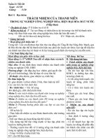 GDCD 9 -Tuần 21 - Tiết 20 - (2019-2020)