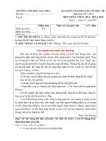 Đề KTĐK - Cuối kì 1 - Tiếng Việt 4 - TH Gia Thuỵ - 2017 - 2018