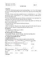 GA Đại 9. Tiết 27. Tuần 14. Năm học 2019-2020