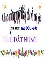 Tuần 14 - Tập đọc - Bài: Chú đất nung