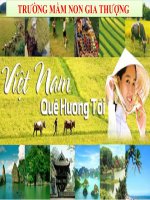 Bài giảng: Khám phá Việt nam quê hương tôi