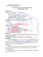 Đề cương ôn thi cuối học kì I lớp 5 năm học 2019 - 2020