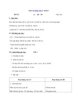 Tải Giáo án tiếng Việt 1: Tuần 6 - Giáo án điện tử Tiếng Việt lớp 1