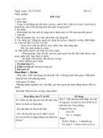 Tuần 16 - Tiết 31 - BÀI TẬP