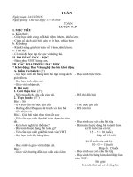 GIAO AN TOAN LOP 2 TUAN 7