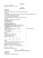 GIAO AN TOAN LOP 2 TUAN 3