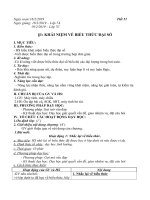 GIÁO ÁN ĐẠI SỐ 7 TUẦN 25 TIẾT 51+52