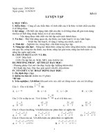 GA Đại 7 - tiết 13+14 - tuần 7 - năm học 2019-2020