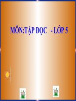 Tiếng Việt 5 - Tuần 29 - Tập đọc - Một vụ đắm tàu