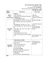 Giáo án tuần 35: Bé chuẩn bị vào lớp 1