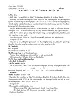 GA Đại 9. Tiết 51. Tuần 27. Năm học 2019-2020