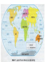 Bài giảng UDCNTT môn Địa lí - bài 12 - Tiết 1