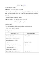 Tải Giáo án Tập viết lớp 1 bài: Tô chữ hoa O, Ô, Ơ, P - Giáo án điện tử môn Tập viết lớp 1