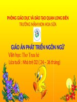 thơ trưa hè  mn hoa sữa