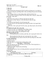 Giáo án hình học9 tiết 23 24