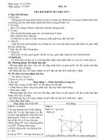 Giáo án hình học 9 tiết 36