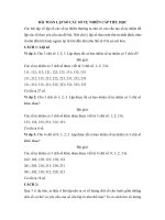 Tải Bài toán về tạo lập số tự nhiên -  Chuyên đề bồi dưỡng học sinh giỏi Tiểu học