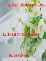 Lớp 2 - Toán - Tuần 32: Luyện tập trang 165