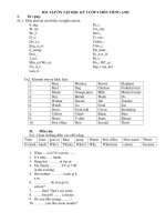 Tải Tổng hợp bài tập ôn tập tiếng Anh lớp 4 học kỳ 2 -  Ôn tập tiếng Anh học kỳ 2 lớp 4