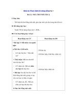 Tải Giáo án Thực hành kĩ năng sống lớp 1 bài 12 - Tiết 2 - Nhà thơ Nhí