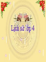 Lịch sử 4 - Tuần 15 - Nhà Trần và việc đắp đê