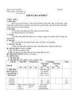 GIÁO ÁN ĐẠI SỐ 7 TUẦN 32 TIẾT 64+65