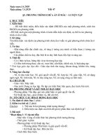 Giáo án đại 8-tiết 47+48-tuần 23-năm học 2019-2020