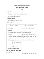 Tải Giáo án Thực hành kĩ năng sống lớp 1 bài 2 - Tiết 1 - Nếp ngồi của em