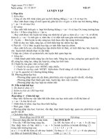 Giáo án đại 9 tiết 27 28