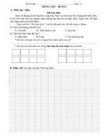 Bài ôn tập nghỉ dịch lớp 1.2