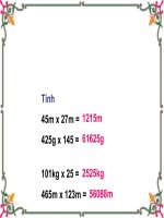Lớp 4 - Toán - Tuần 14: Chia một tổng cho một số