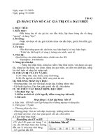 GA Đại 7 - tiết 43+44 - tuần 21 - năm học 2019-2020