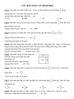 Tải Tổng hợp các bài Toán hình học lớp 4 (Có đáp án) -  Một số bài toán hình học lớp 4